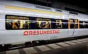 Skånetrafiken Øresundståg calling at Malmö central