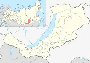 Irakinda is located in Republic of Buryatia
