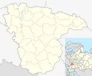 Izbishche is located in Voronezh Oblast