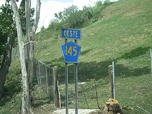 Heading west in Torrecillas, Morovis