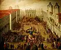 16th c. painting by Tempesta