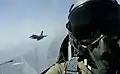 PAF F-16 pilot from the No. 11 Squadron