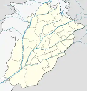 Chakwal is located in Punjab, Pakistan