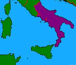 Parthenopean Republic, self-made from another map.
