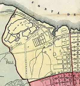 Map of Habana 1866
