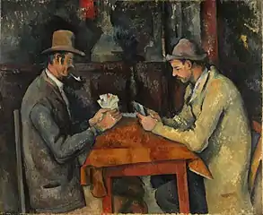 Image 29The Card Players, an 1895 painting by Paul Cézanne depicting a card game, in Courtauld Institute of Art (London) (from Game)