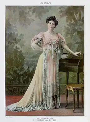 Image 97Paulette del Baye, by Paul Boyer (restored by Adam Cuerden) (from Portal:Theatre/Additional featured pictures)
