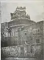 Photograph of Gurdwara Siropa Sahib in Nabha state, where historical Sikh relics and artefacts were kept for safe-keeping, published in Mahan Kosh (1930), ca.1920's