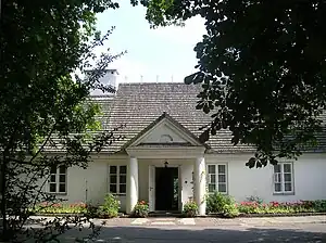 Chopin's Żelazowa Wola birthplace.  He lived here for six months in 1810.
