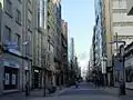 Pedestrian area from Daniel de la Sota Street to Sagasta Street