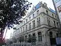Façade of the central post office building