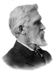 Image 63Elisha Gray, 1876, designed a telephone using a water microphone in Highland Park, Illinois. (from History of the telephone)