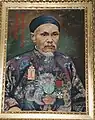 Portrait painting of Trần Đình Lượng