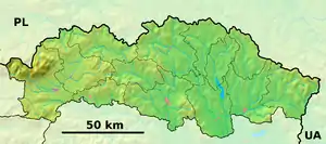 Vyšná Jablonka is located in Prešov Region