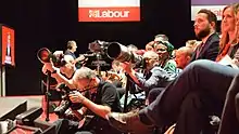 Image 43Photojournalists at the 2016 Labour Party Conference in Liverpool (from Photojournalism)