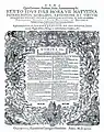 Graduation thesis of the Olomouc University, 1597