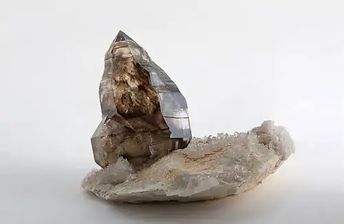 Smoky quartz, the Official gem of the State of New Hampshire