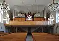 Gallery and pipe organ