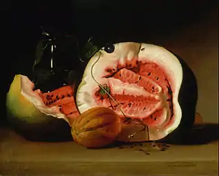 Melons and Morning Glories, 1813