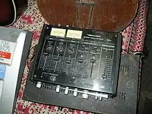 Realistic stereo mixing console