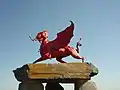 Dragon sculpture (detail)