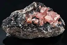 Image 7Rhodochrosite, by JJ Harrison (from Wikipedia:Featured pictures/Sciences/Geology)
