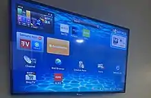 Image 5An early Smart TV from 2012 running the discontinued Orsay platform (from History of television)