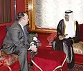 First Minister Salmond with Emir of Qatar, 2011