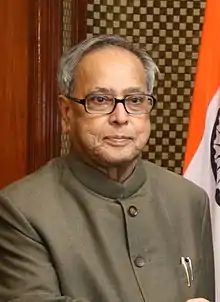 Minister of FinancePranab Mukherjee