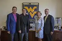 Image 11From left, Senator Joe Manchin, Energy Secretary Rick Perry, Senator Shelley Moore Capito, and Representative David McKinley in 2017 (from West Virginia)