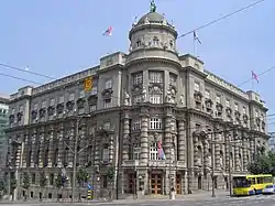 Ministry of Finance of Serbia Building by Nikolay Krasnov (architect), 1926-28