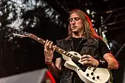 Rhythm guitarist Scott Hedrick