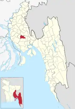 Location of Sonaimuri