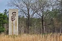 Sign along US 1/US 158 marking the entrance to Soul City