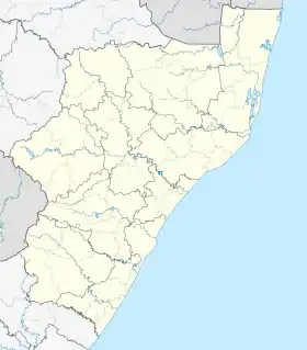 Winterton is located in KwaZulu-Natal