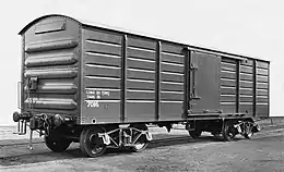 Image 52A freight car (boxcar type) for the South Australian Railways, 1926 (from Railroad car)