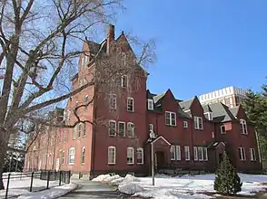 South College, University of Massachusetts, Amherst, Massachusetts, 1885.