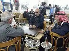 Image 49A coffeehouse in Damascus (2003) (from Coffee culture)