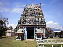 Image 17A Malbar temple in Réunion. (from Tamil diaspora)