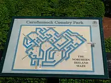 Map of the maze