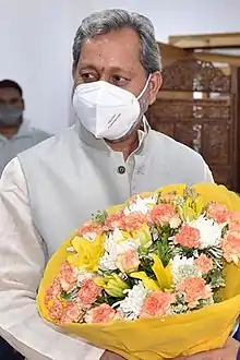 The Chief Minister of Uttarakhand, Shri Tirath Singh Rawat.jpg