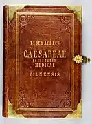 The Golden Book of the Society, launched in 1852