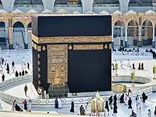 Kaaba at Masjid al-Haram in Mecca.