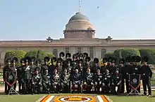 Members of the Band of the Rajputana Rifles