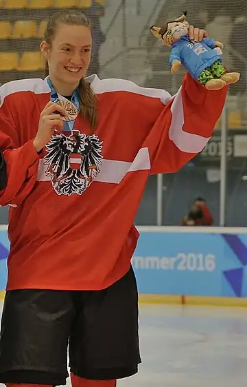 Schafzahl at the 2016 Winter Youth Olympics.