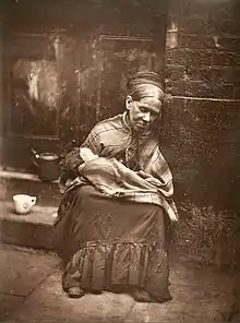 Image 12The Crawlers, London, 1876–1877, a photograph from John Thomson's Street Life in London photo-documentary (from Photojournalism)