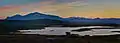 Image 7Mount Helagsfjället (left) and Sylan mountain range, seen from Torkilstöten, Ljungdalen