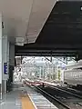 Through train tracks to Hong Kong