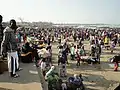 Image 10Traders at a fish market on the Gambian coast