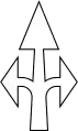 N/ATurn straight, left or right ahead